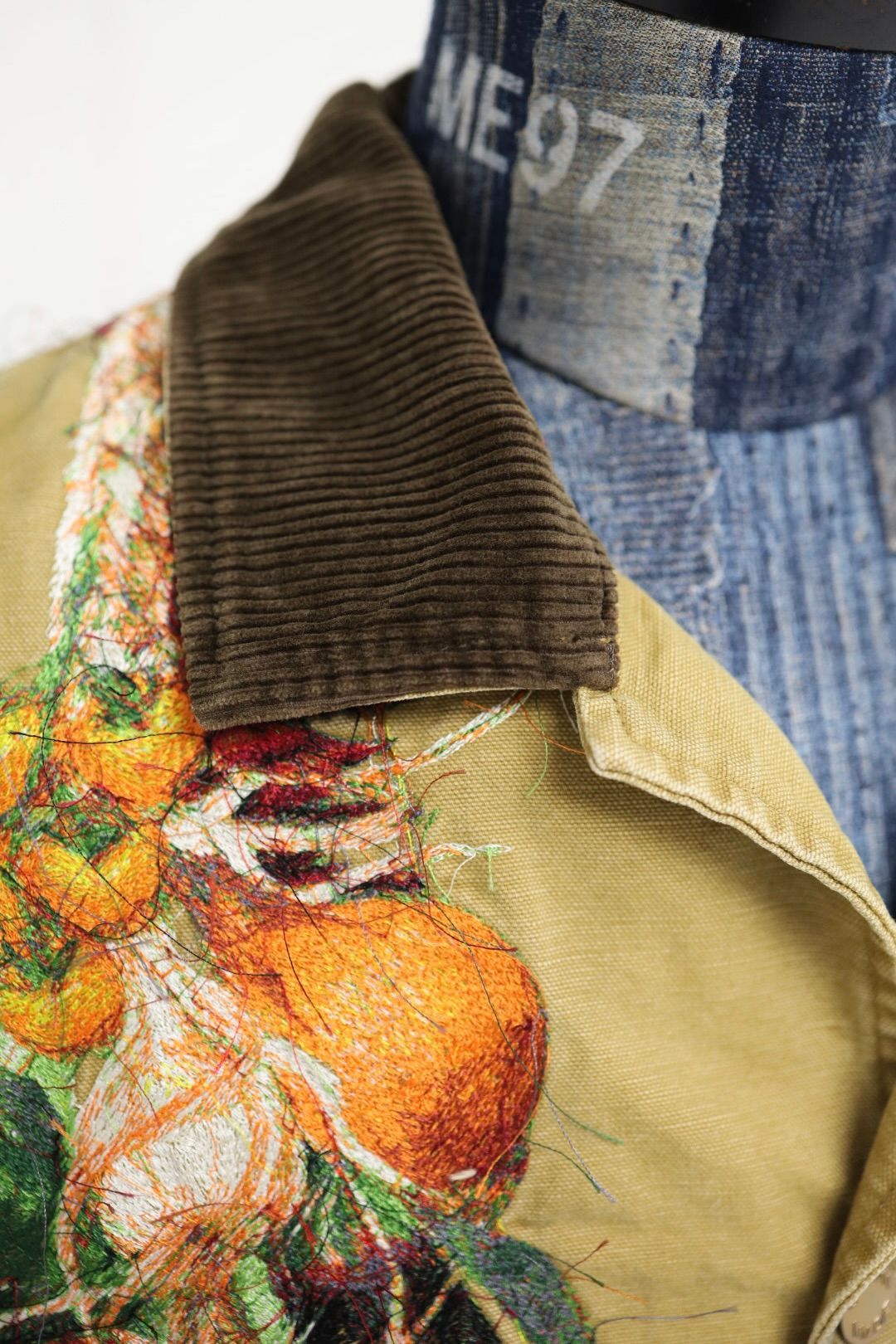 doublet ダブレット26SS VEGETABLE EMBROIDERY WORK JACKET (26SS19BL249) BEIGE ★1月17日(土)11:00発売！