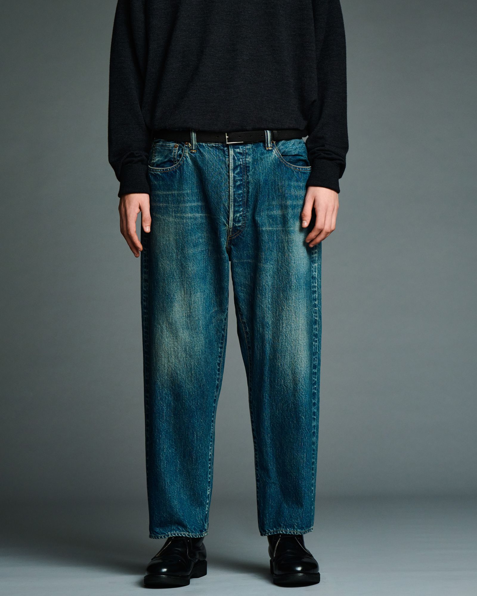 アプレッセ 2026 STYLE2 Washed Denim Wide Pants(AP-4002) INDIGO☆6月6日(土)発売！