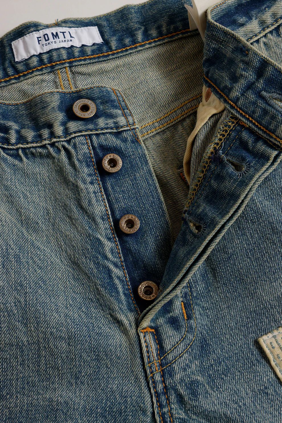 ファンダメンタル デニムCLASSIC STRAIGHT DENIM CS118(FA24/MG118)INDIGO