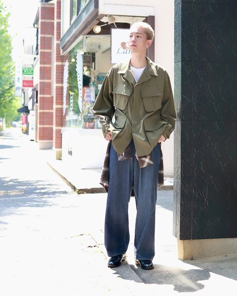 blurhms ブラームス 23FW Pe/Ny Combat Tropical Jacketスタイル