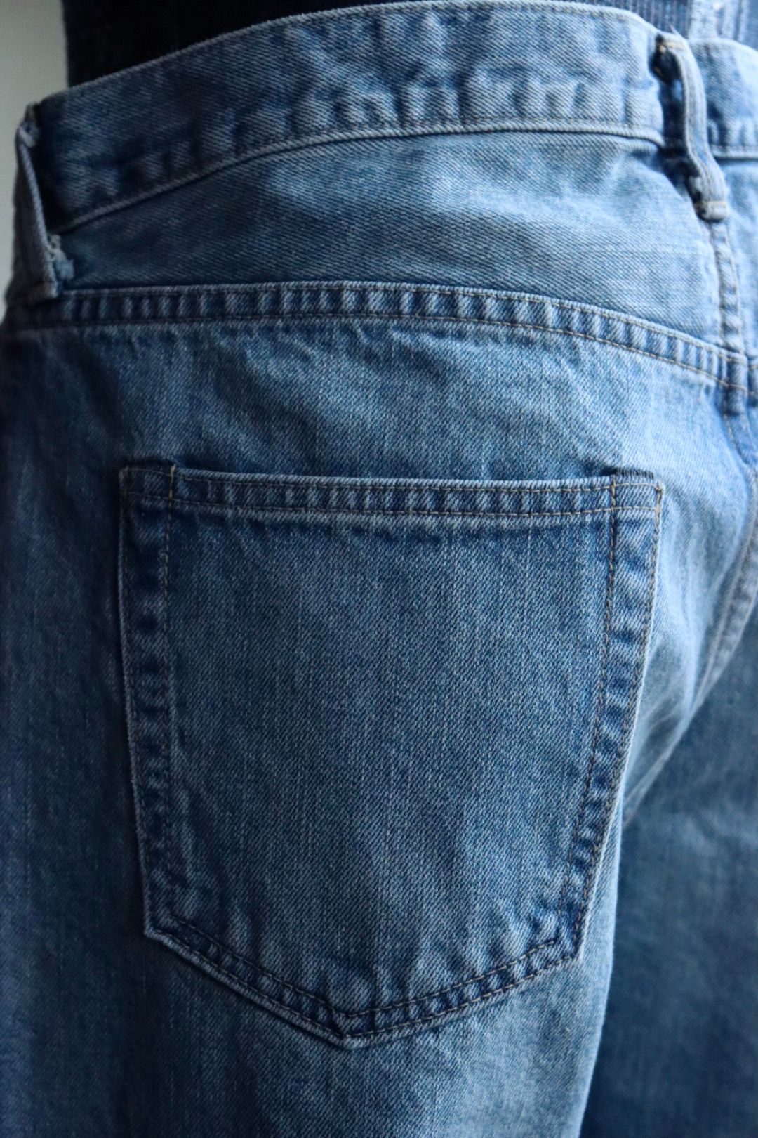 新品同様　アプレッセ　a.press 24ss WASHED DENIM 32 A.PRESSE アプレッセ 2024 Style1 Washed Denim Pantsスタイル