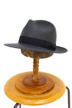 Yohji Yamamoto パナマ素材中折れハット (HK-H03-962)BLACK☆3月18日発売！