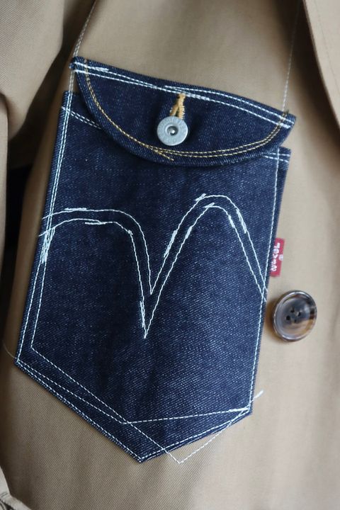 ジュンヤワタナベマンLevi'sコラボトレンチコートスタイル