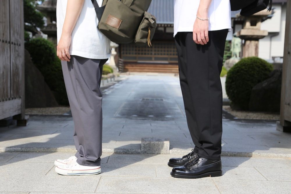 Graphpaper Compact Ponte Chef Pants(GM213-40042B) style Graphpaper Compact Ponte Chef Pants(GM213-40042B) style
