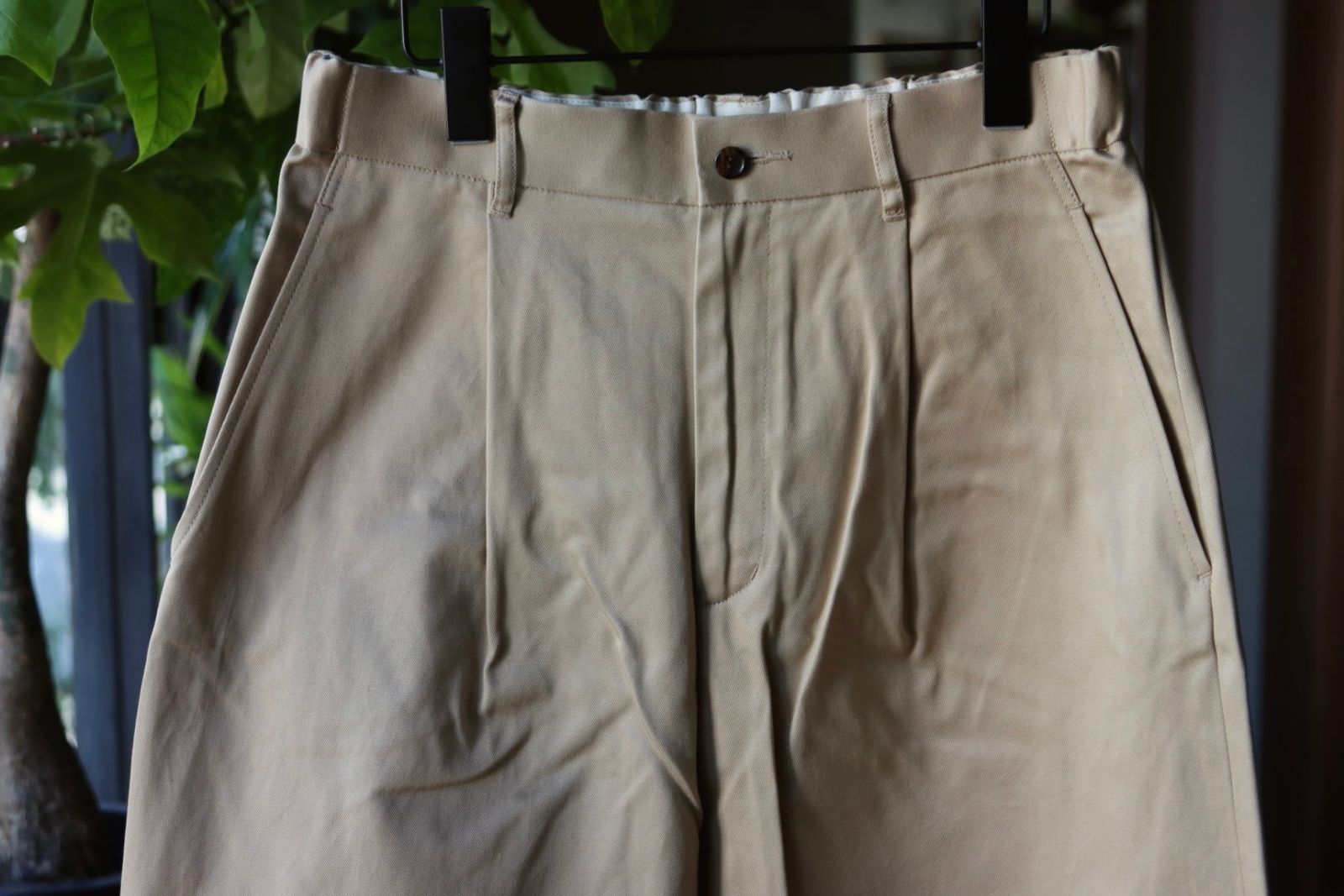 グラフペーパー  25AW Westpoint Chino Wide Tapered Trousers(GM253-40151B)BEIGE☆8月16日(土)発売！