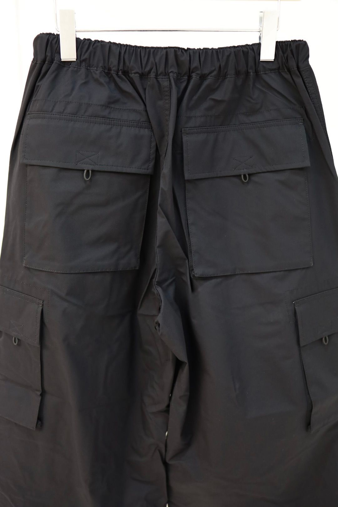 コムデギャルソンオム26SS ナイロンタフタ3層パンツ(HQ-P011-051)BLACK☆2月6日(金)発売！