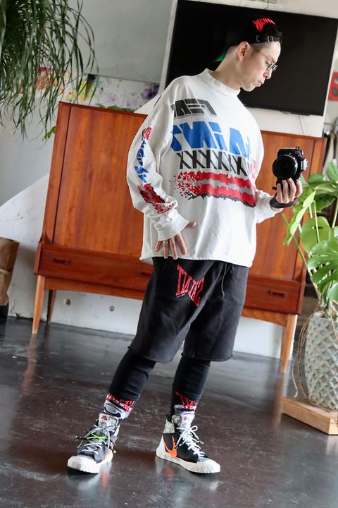 ©SAINT M×××××× LS TEE MOTO"WHITE"style.