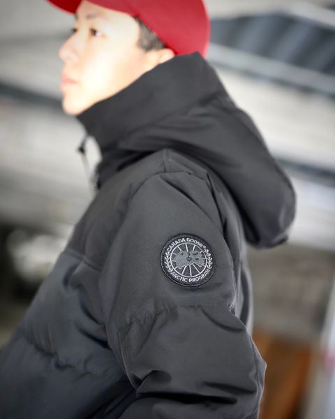 CANADA GOOSE カナダグース 新作Macmillan Parka BLACK LABELスタイル