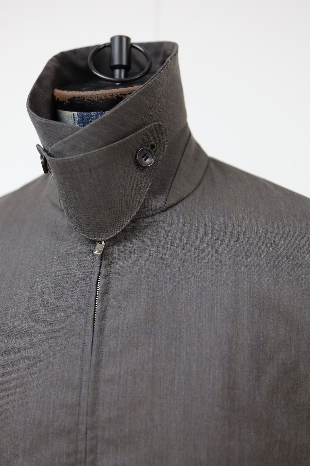 マーカ 26AW ZIP BLOUSON (M26C01BL01C)BROWN GRAY☆新作発売！