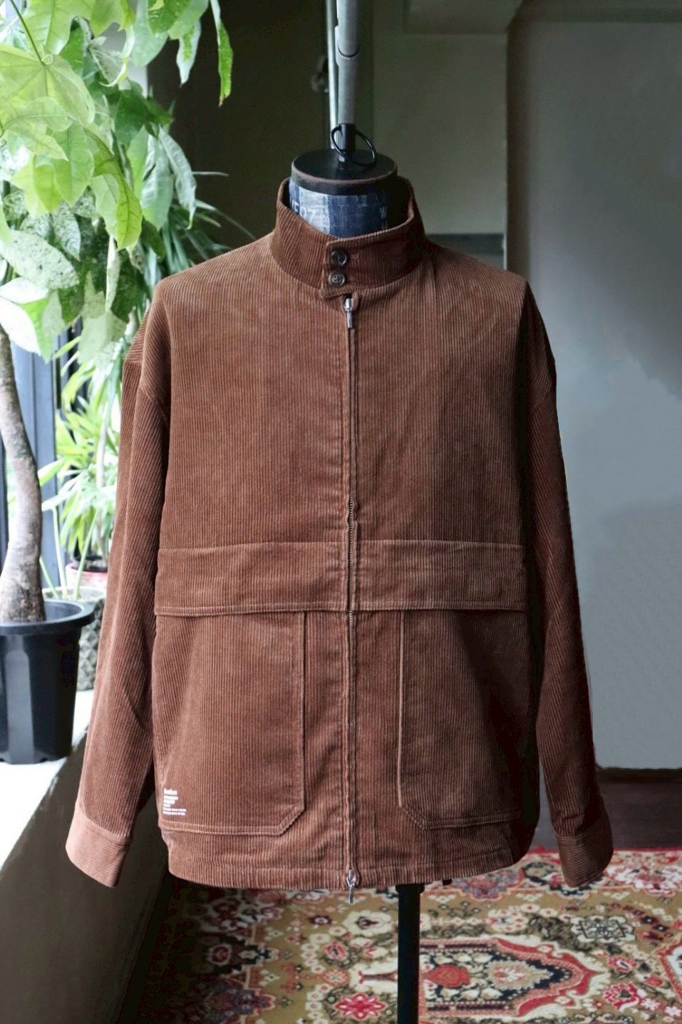 フレッシュサービス COTTON CORDUROY JACKET (FSC253-30124)BROWN