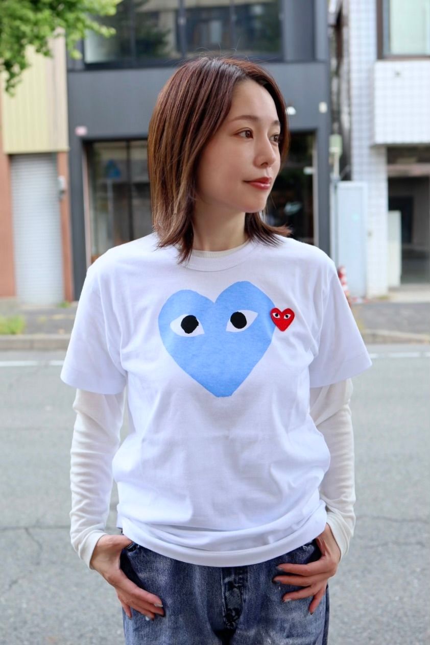 PLAY COMME des GARCONS RED EMBLEM Tシャツstyle.2025.11.3