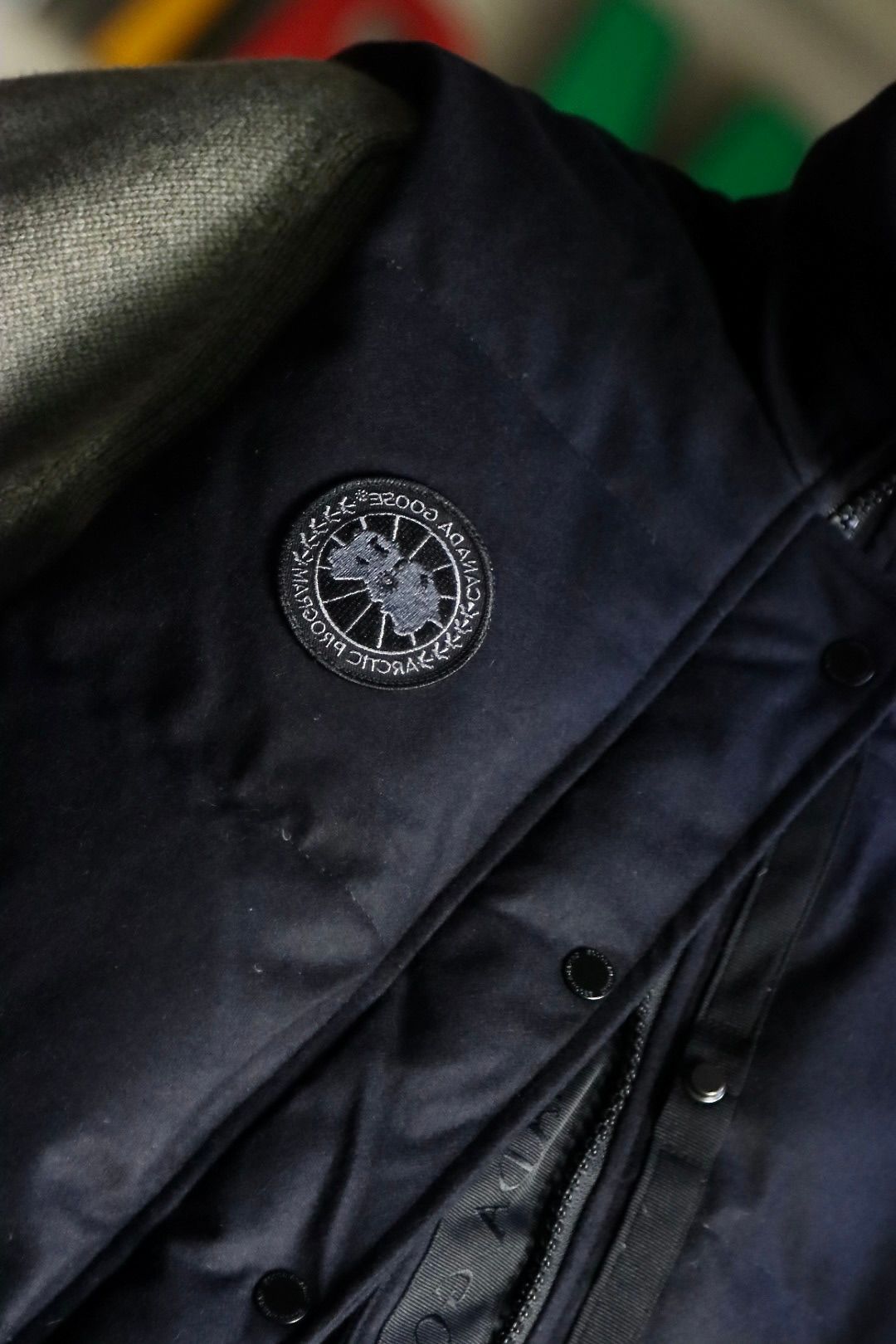 CANADA GOOSE カナダグース22AW GARSON VEST WOOL BLACK LABELスタイル.2022.10.26.