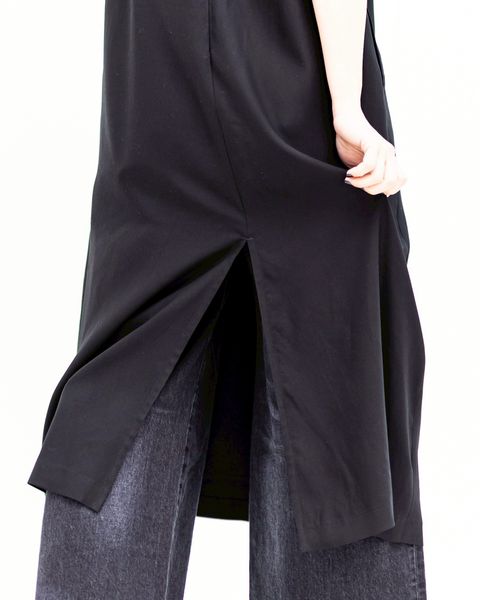 Graphpaper  Viscose Cupro Back Satin Sleeveless Dress STYLE 2026.02.23