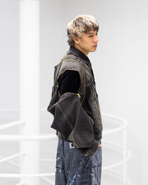 doublet FILLETED ZIP DENIM JACKET 新作発売！