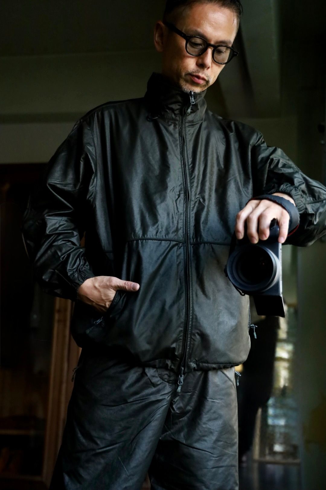 DAIWA PIER39 TECH REVERSIBLE BRITISH HUNTER WINDBREAKER JACKETスタイル.2025.8.23.
