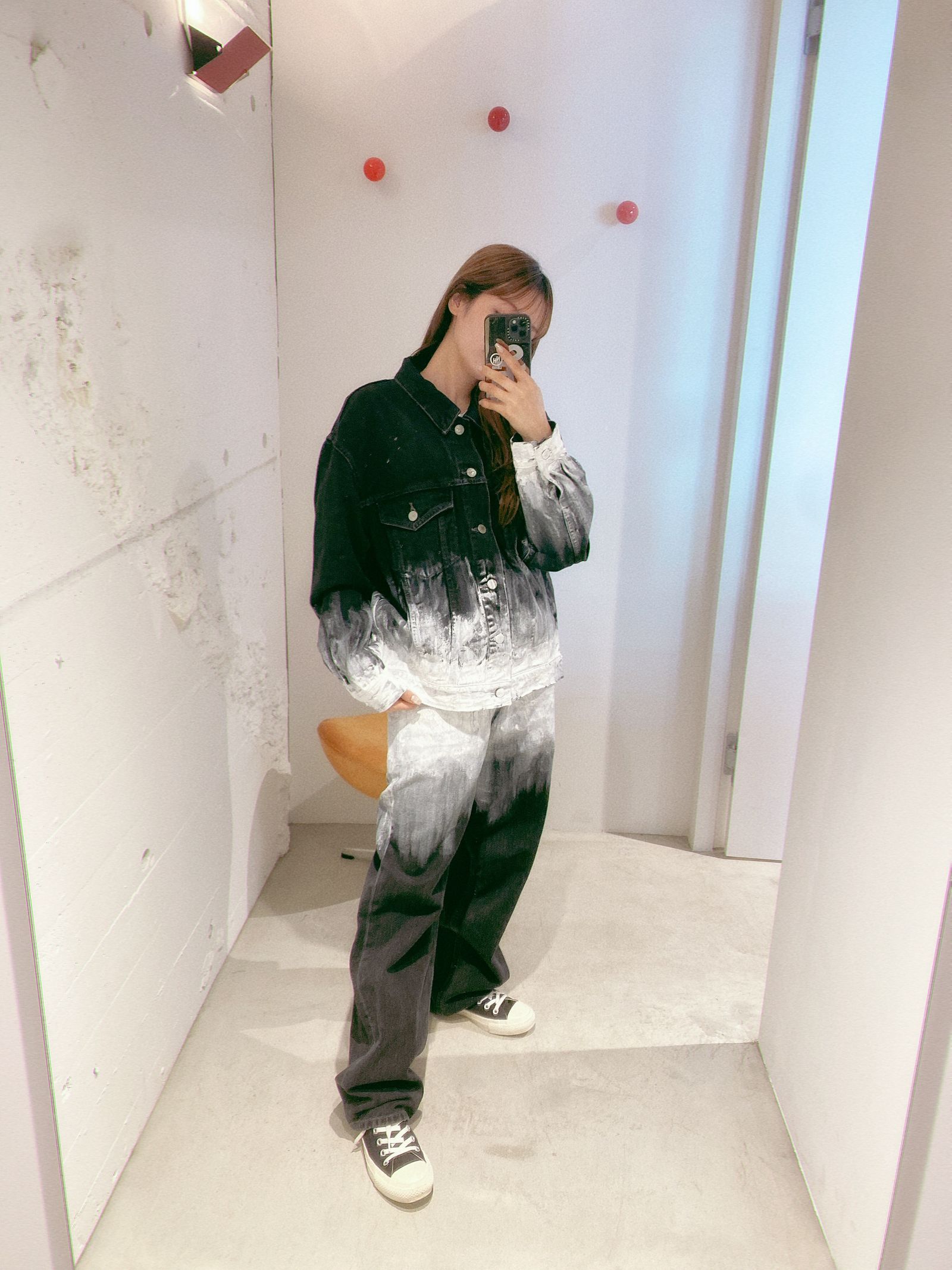 YOKE 新作HAND PAINTED DENIM TRUCKER JACKET style.2024.8.23