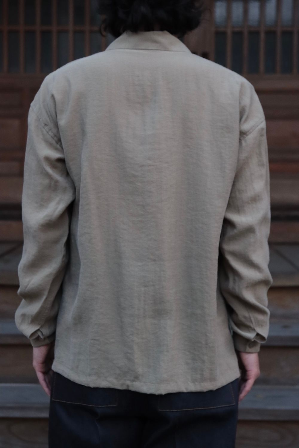 SEEALL ZIP PULLOVER JACKET,DOUBLE WAIST BELT PANTS set up style. 2022.03.17.