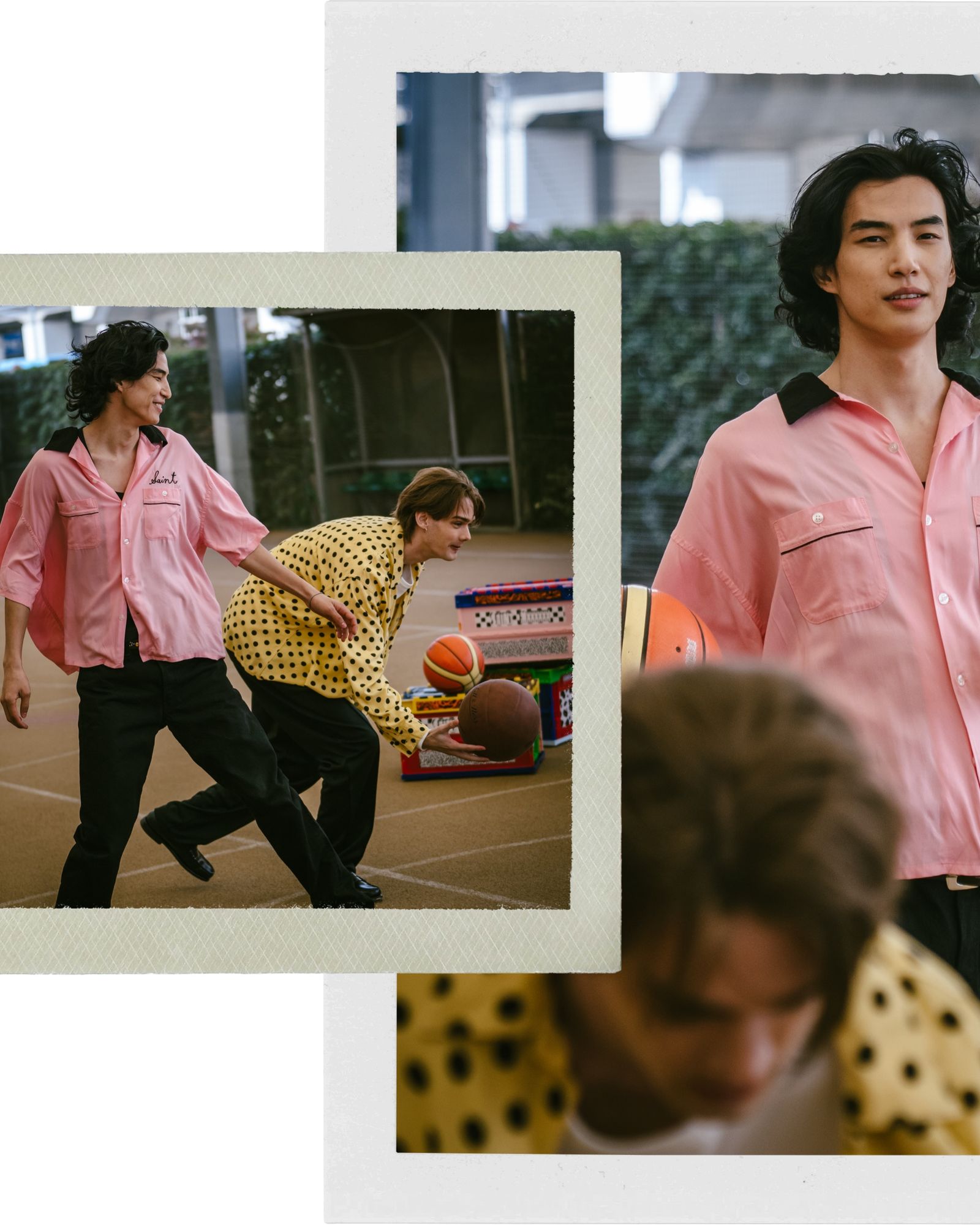 セントマイケル 26SS BOWLING SHIRT(SM-MK8-0000-036)PINK☆4月29日(水)新作発売！