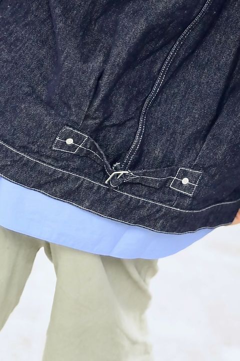 COMME des GARCONS HOMME 26FW 綿反応デニムジャケットスタイル