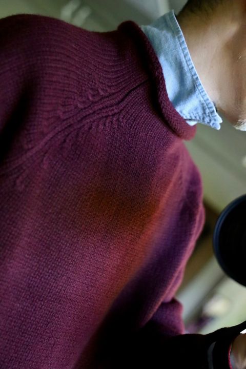 A.PRESSE Roll Neck Sweaterスタイル.2024.10.06.