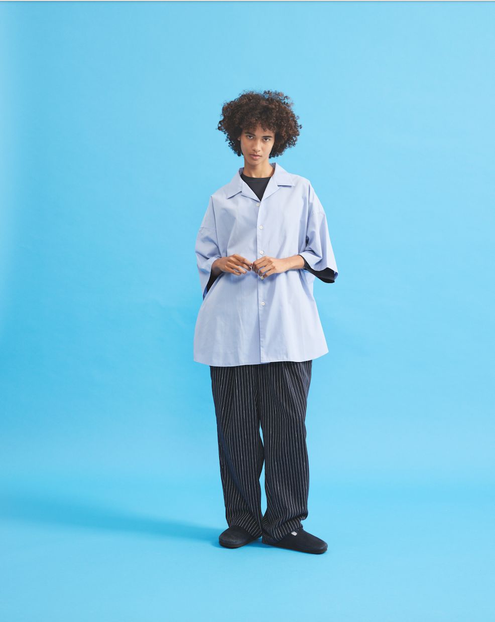 S.F.C 26SS エスエフシー STRIPE SUPERWIDE PANTS(SCSS26P03ST)Charcoal☆1月24日(土)発売！