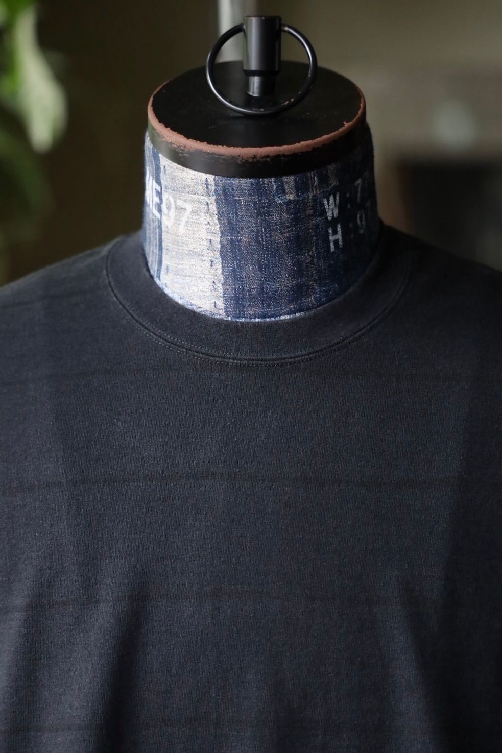 S.F.C 25FW エスエフシー SIDE STRIPE SUPER BIG LS TEE(DISCHARGED)(SFCFW25CS06)Black☆9月20日(土)発売！