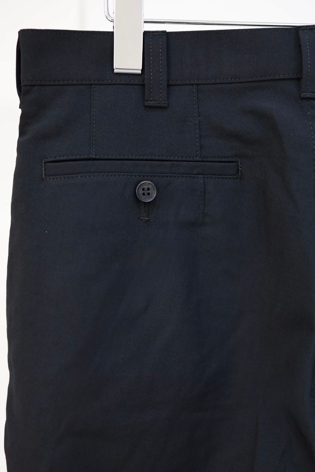 コムデギャルソンオム26SS ウールポプリンテーパードパンツ(HQ-P101-051)BLACK☆2月6日(金)発売！