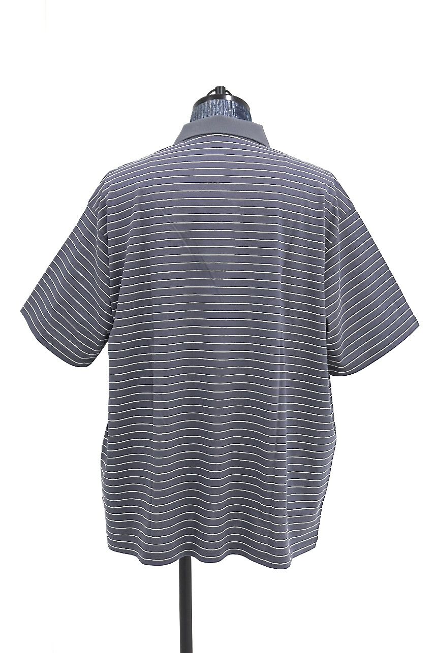 フレッシュサービス COMPACT BORDER V-NECK POLO(FSC262-70120)GRAY☆5月23日(土)発売！