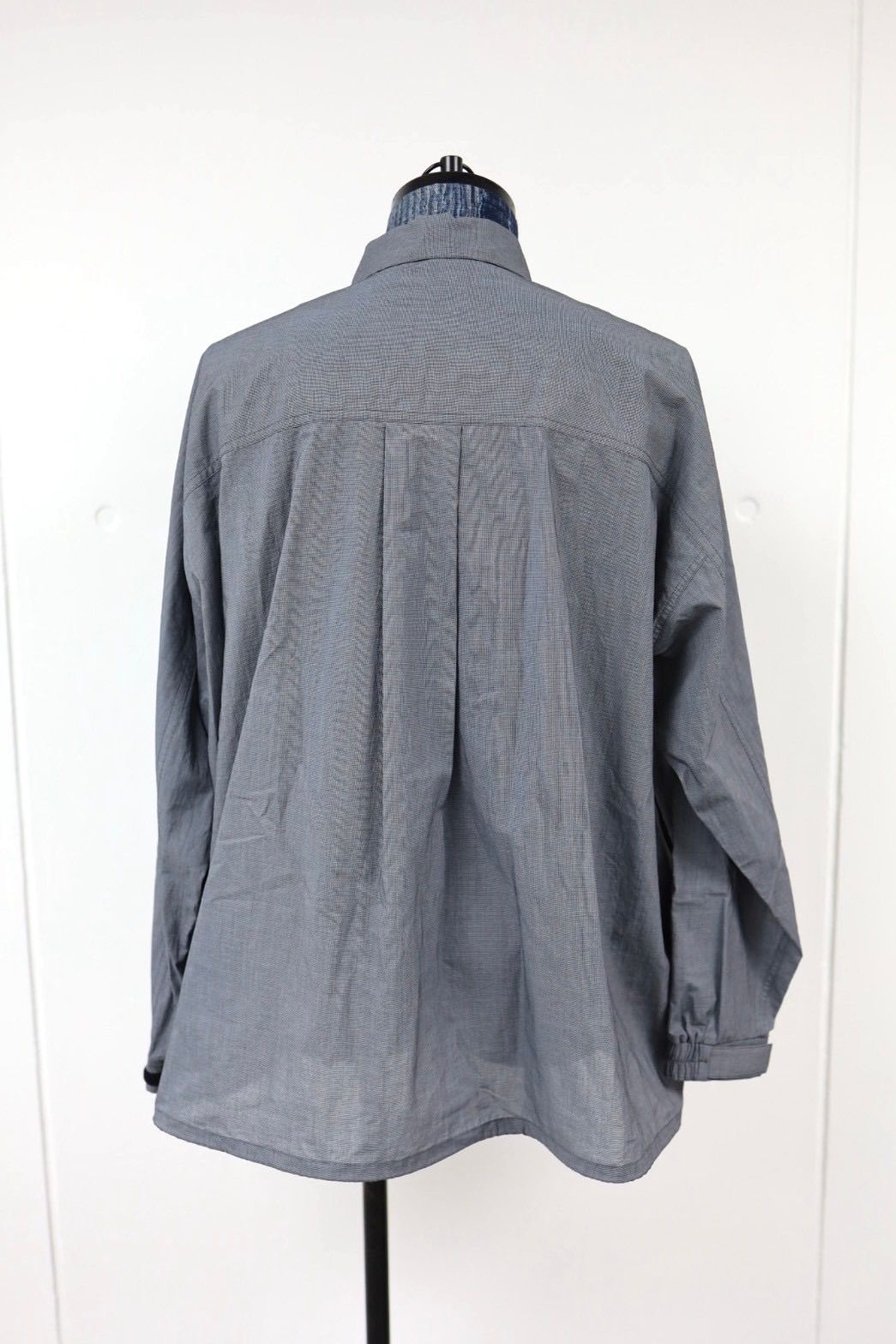 グラフペーパー 26SS Seersucker Pullover Shirt(GU261-50445)GRAY☆4月4日(土)発売！