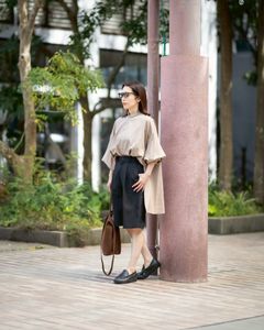 Graphpaper 新作Silicon Poplin Deep Slit Band Collar Shirt style.2026.04.07