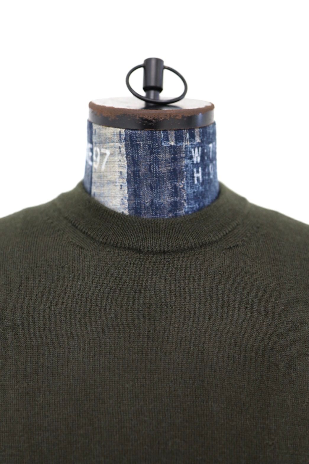 マーカウェア 26AW CREW NECK JUMPER(A26C24SW03C)DARK OLIVE☆新作発売！