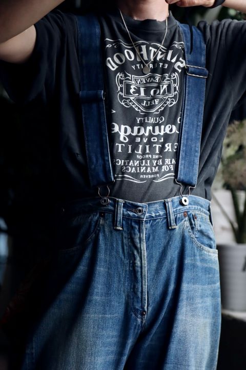 A.PRESSE No.2 Washed Denim Pantsスタイル2023.6.19.