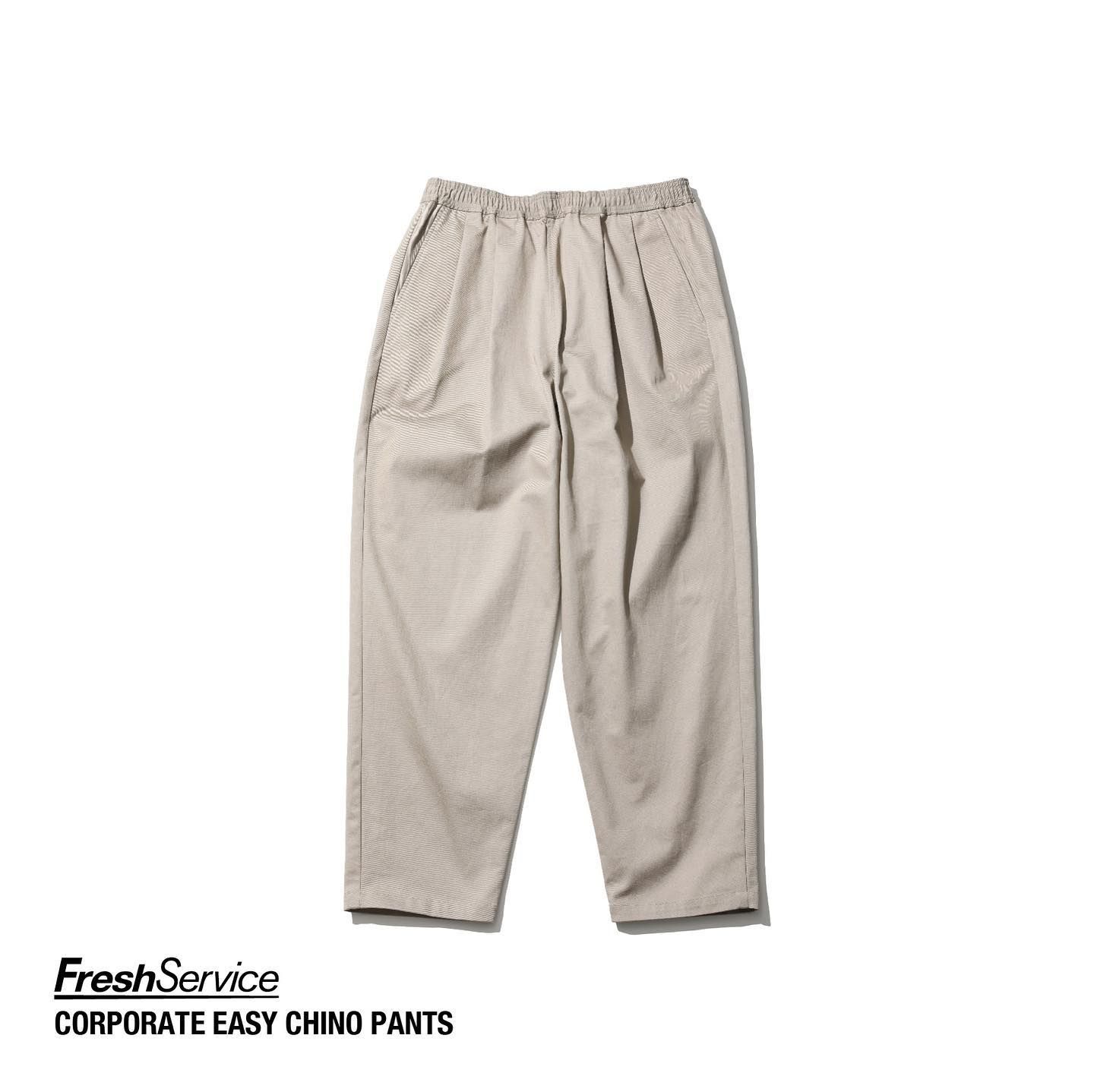 FreshService - フレッシュサービス23AW CORPORATE EASY CHINO PANTS