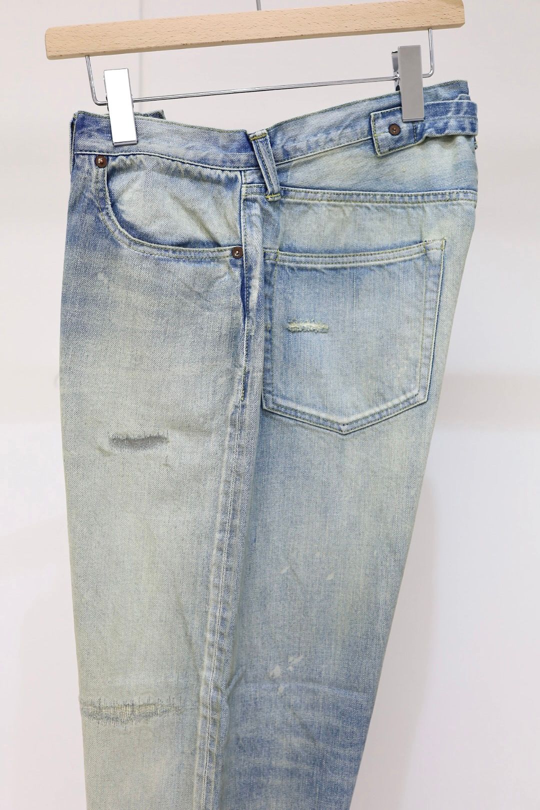 アプレッセ 2026 STYLE1  デニムパンツ No.37 Washed Wide Denim Pants(26SAP-04-22)BLEACH☆3月28日(土)発売！