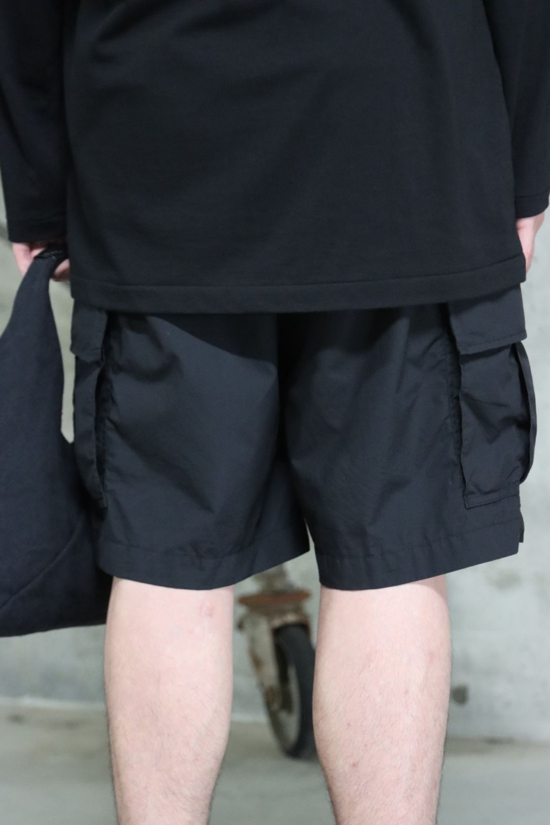yohji yamamoto PRINT SWITCHING LONG SLEEVE style.2022.7.31