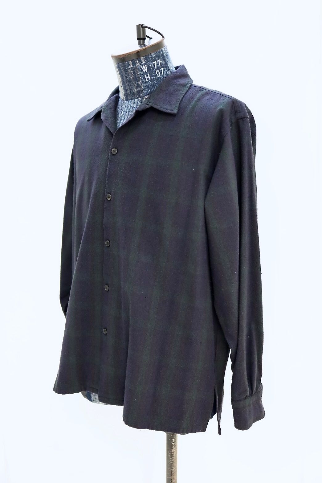 アプレッセ 2026 STYLE1 Silk Nep Loop Collar Shirts(26SAP-02-14)CHECK☆3月20日(金)発売！