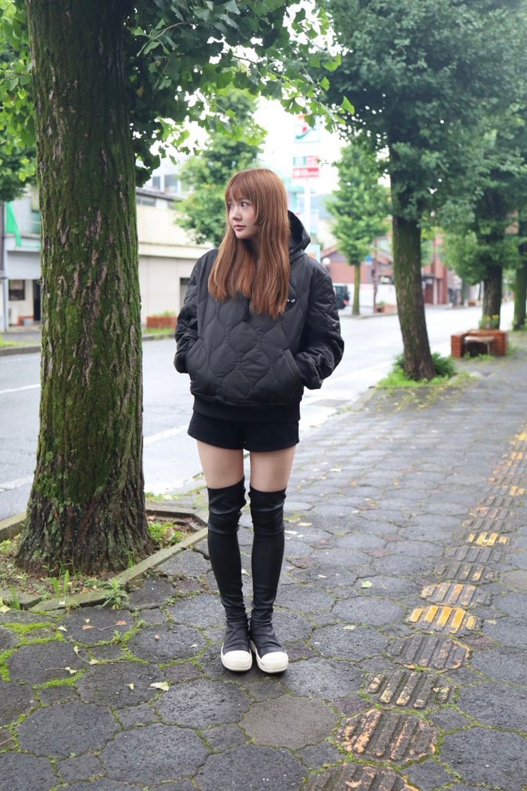 PLAY COMME des GARCONS 新作BLACKエンブレムキルティングフーディstyle.2026.7.5