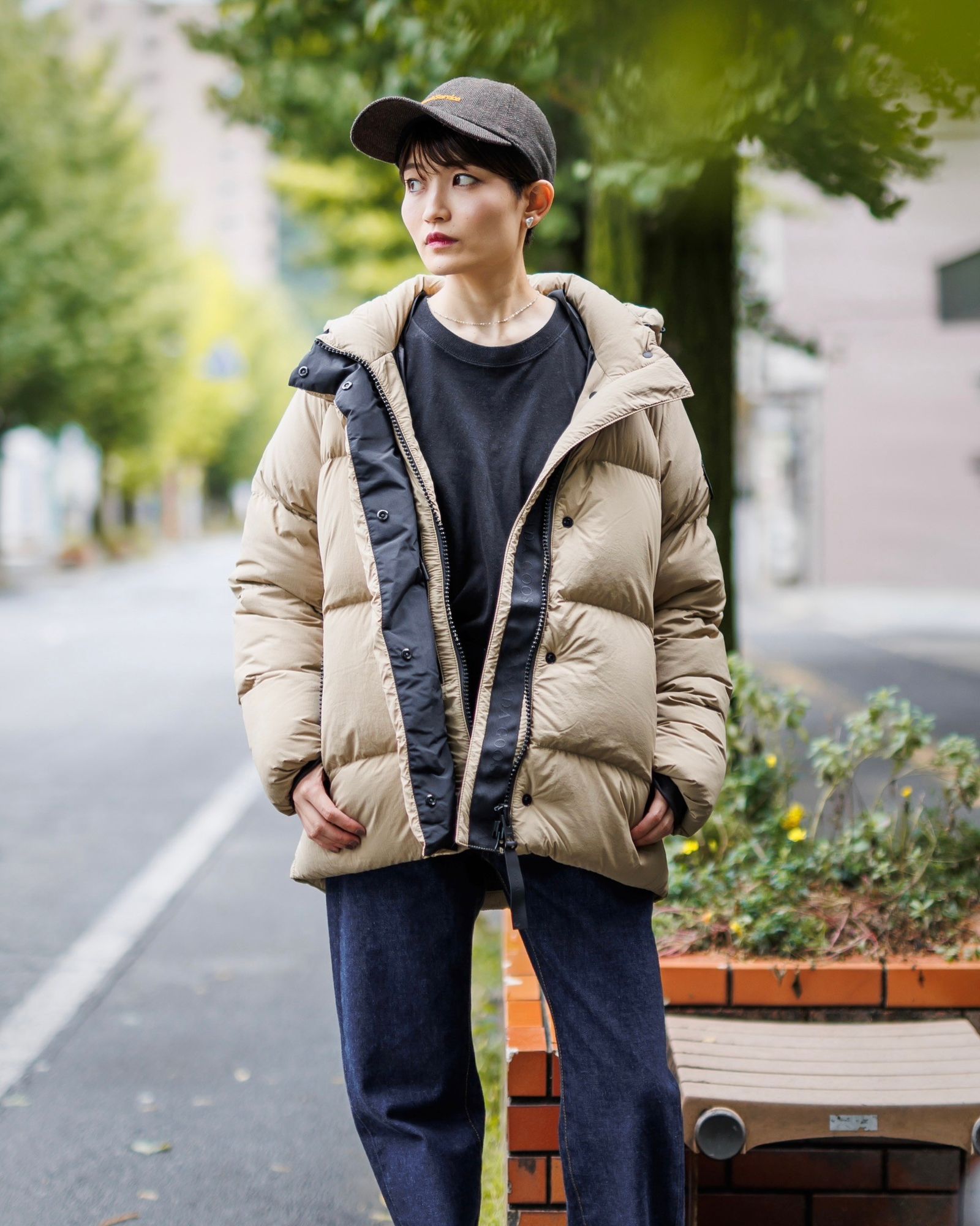 CANADA GOOSE - カナダグースレディース Bryden Puffer Black Label (2621WBJ)Tan | mark