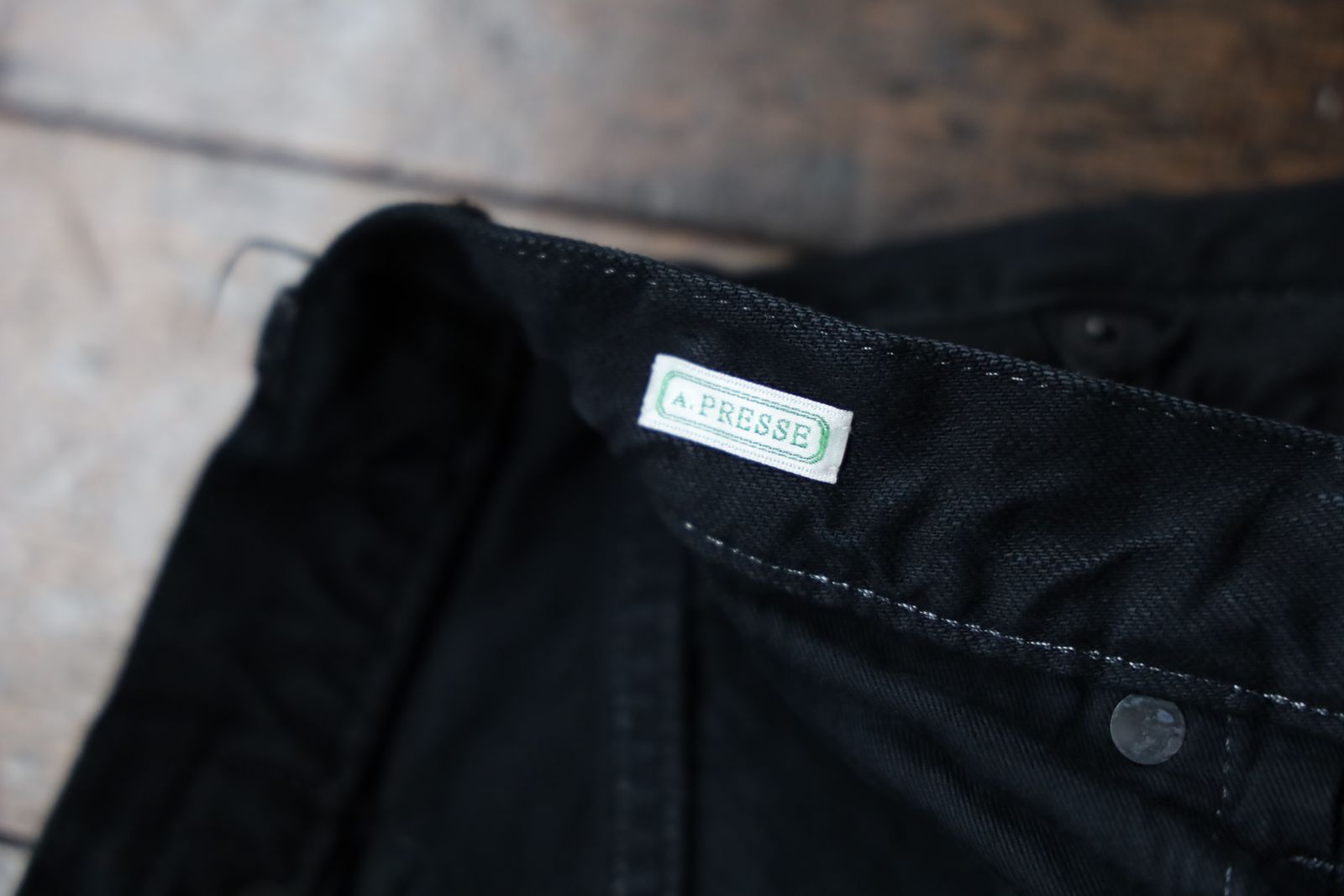 アプレッセ No.37 Washed Wide Denim Pants(25SAP-04-05H)CUSTOM☆12月21日(土)発売！