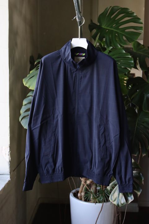 is-ness×NEAT LORO PIANA SPORT FABRICS JACKET"NAVY"イズネス22SS