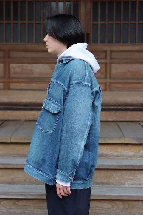 Graphpaper Selvage Denim Jacket(GU221-30025B) style.2022.1.30