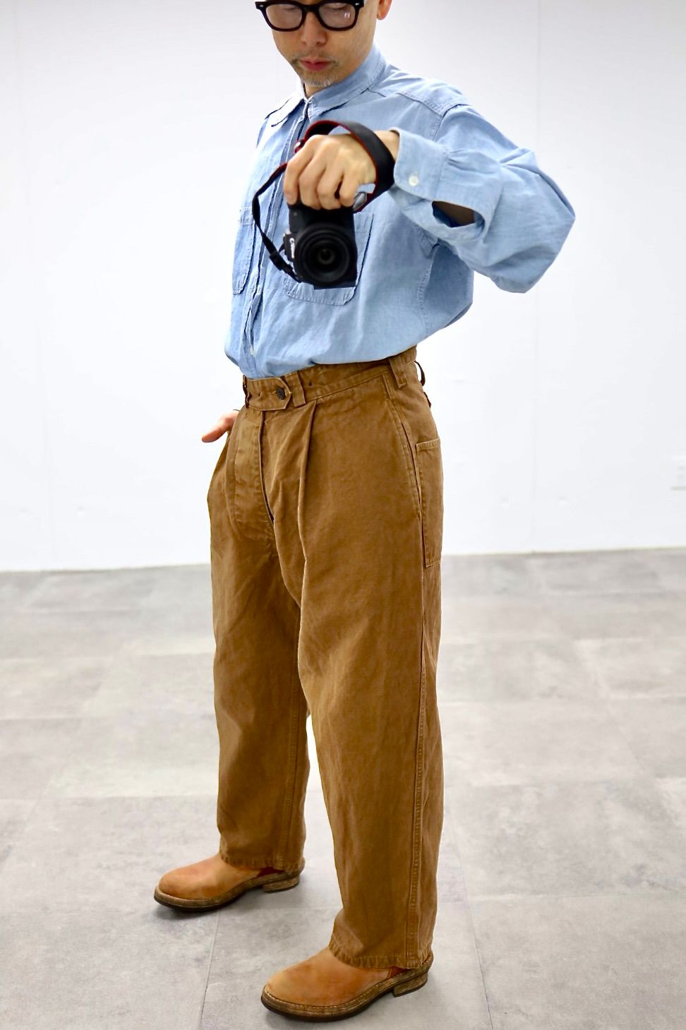Gurank グランク パンツ Railway pants (2554)CAMEL★新作発売！