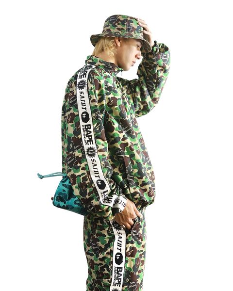 セントマイケル 24SS BAPE JACKET&BAPE PANTS style 2024.4.26