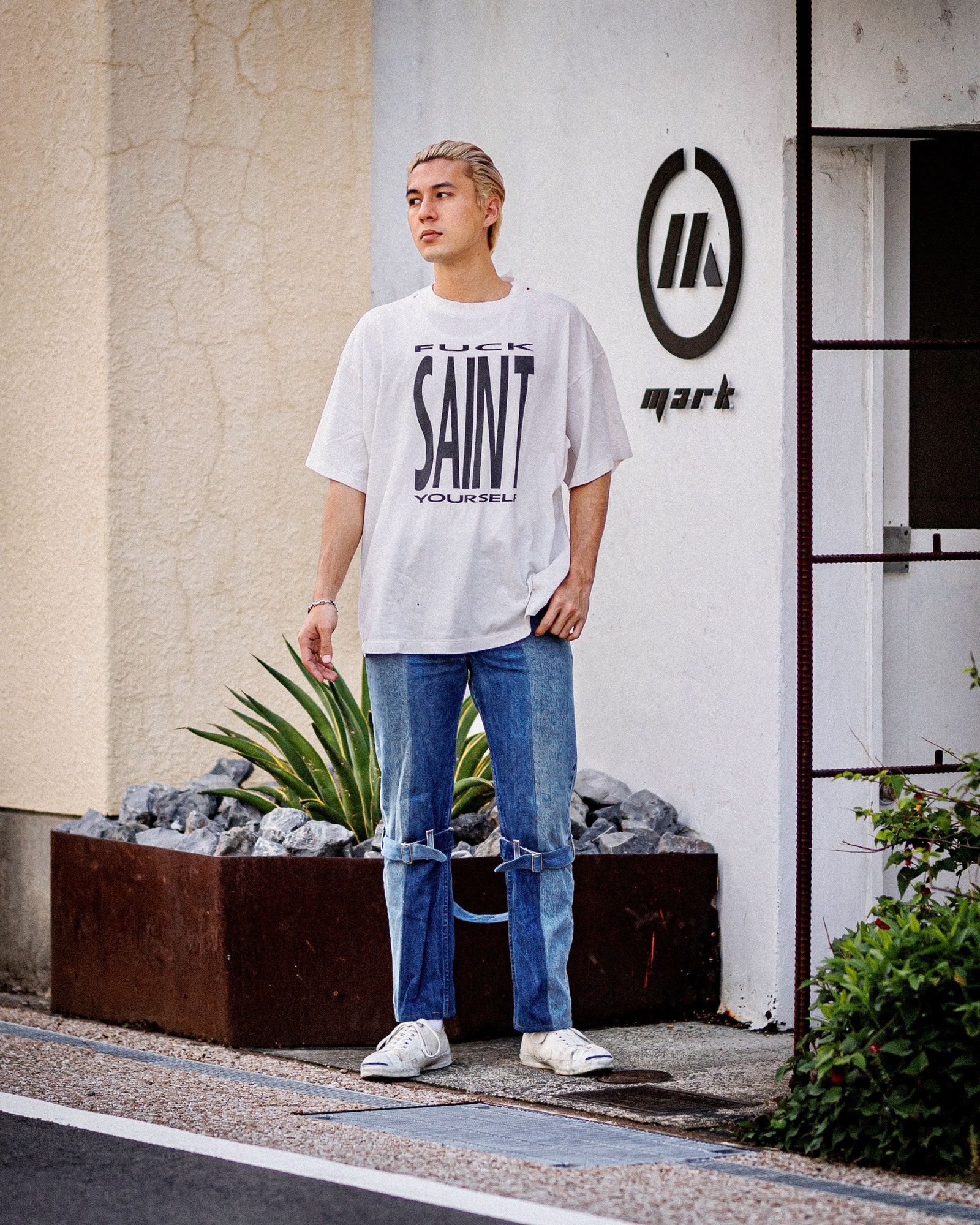 SAINT M×××××× - セントマイケル Tシャツ SAINT YOURSELF SS TEE