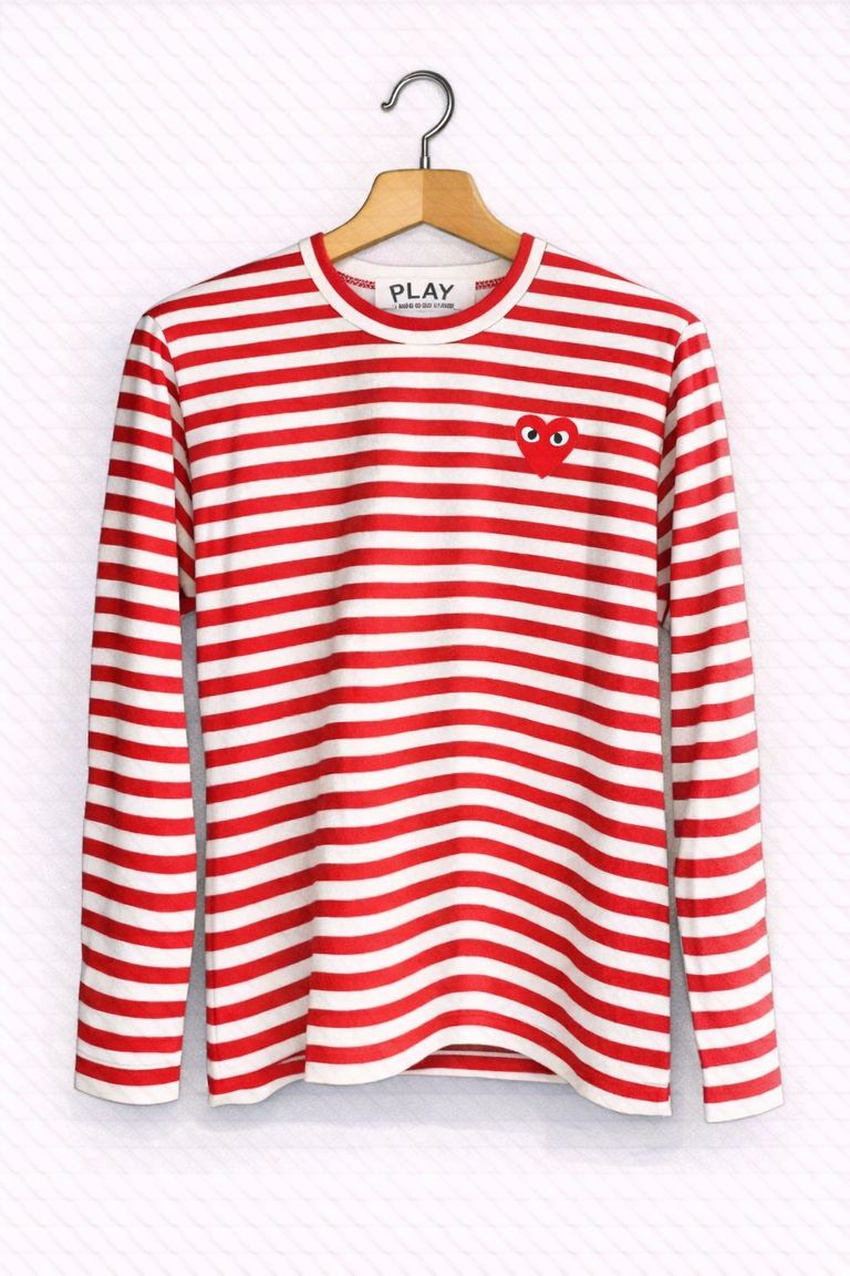 PLAY COMME des GARCONS プレイコムデギャルソン　ボーダー PLAY COMME des GARCONS - プレイコムデギャルソン ボーダーTシャツ
