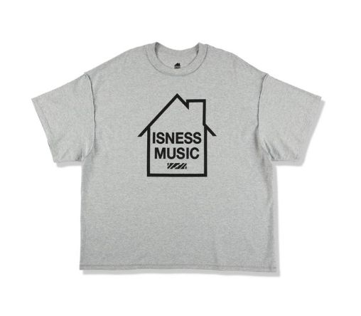 イズネスミュージック 25SS LOGO T-SHIRT(IMP5_22_ISNESSMUSIC5ST01)GRAY