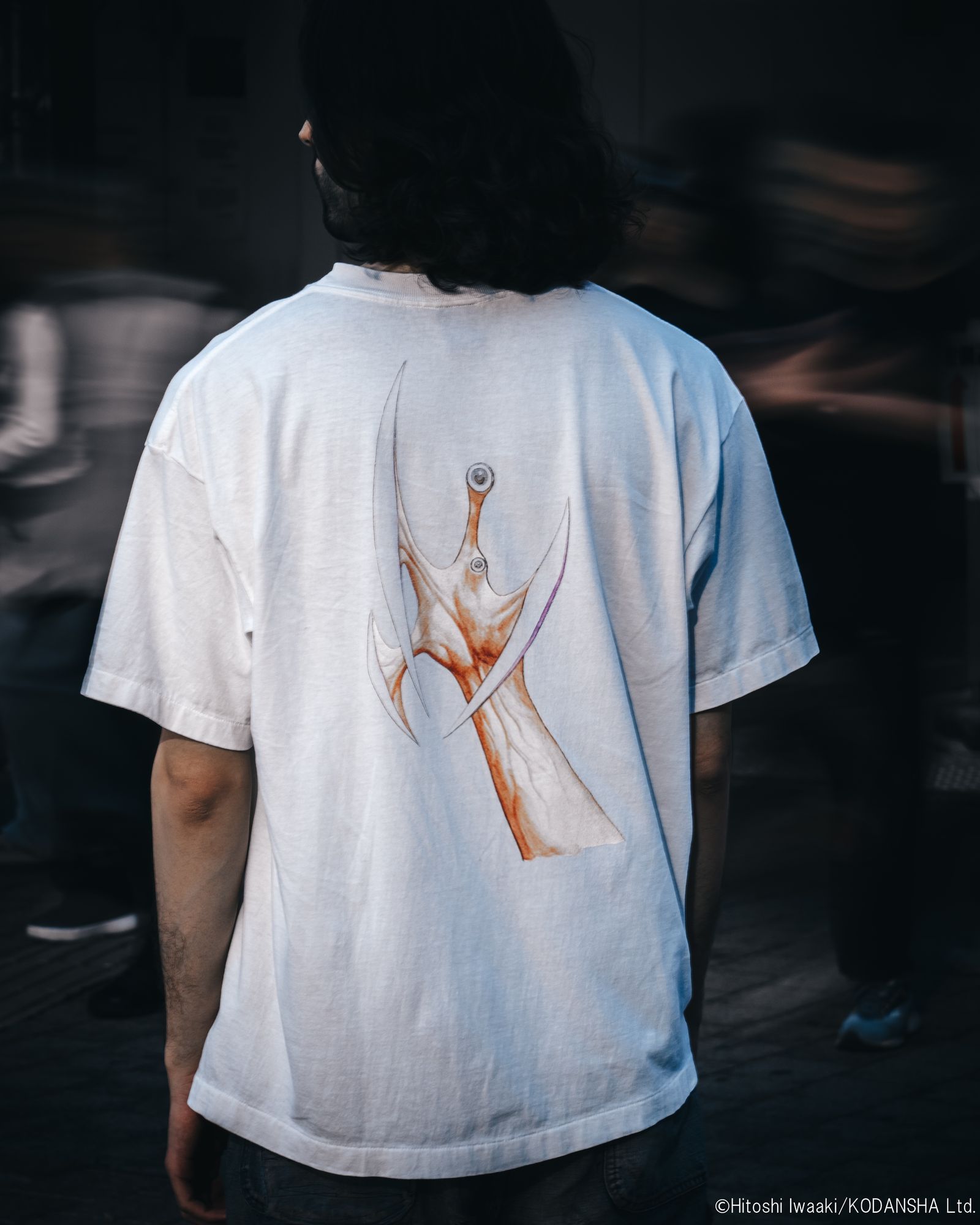 セントマイケル Tシャツ 寄生獣-parasyte-KJ_SS TEE(SM-HR1-0000-C27)WHITE☆7月19日(土)発売！