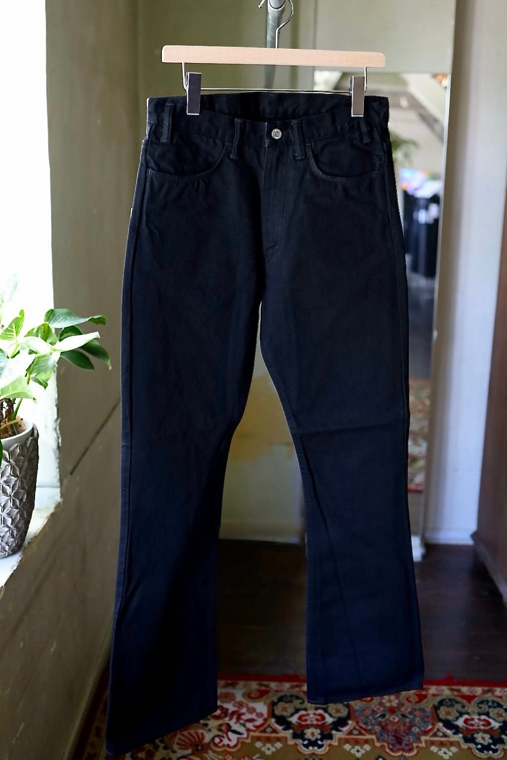 セントマイケル 26AW BLK FLARE DENIM PANTS(SM-MK1-0000-071)BLACK☆8月8日(土)発売！