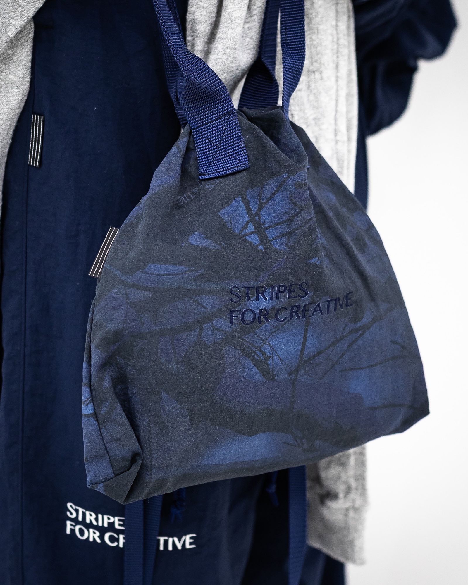S.F.C 25FW エスエフシー SFC SHOULDER POUCH(REAL TREE CAMO)(SFCFW25AC06)Navy Tree Camo