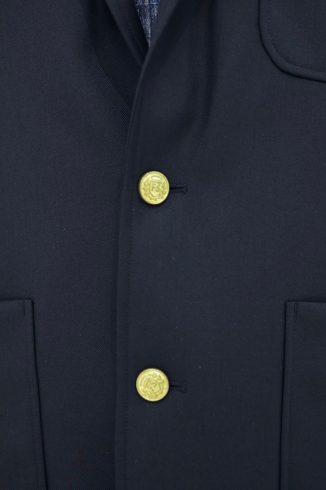 フレッシュサービス WOOL SERGE COLLEGE BLAZER (FSC261-10212)NAVY★2月14日(土)発売